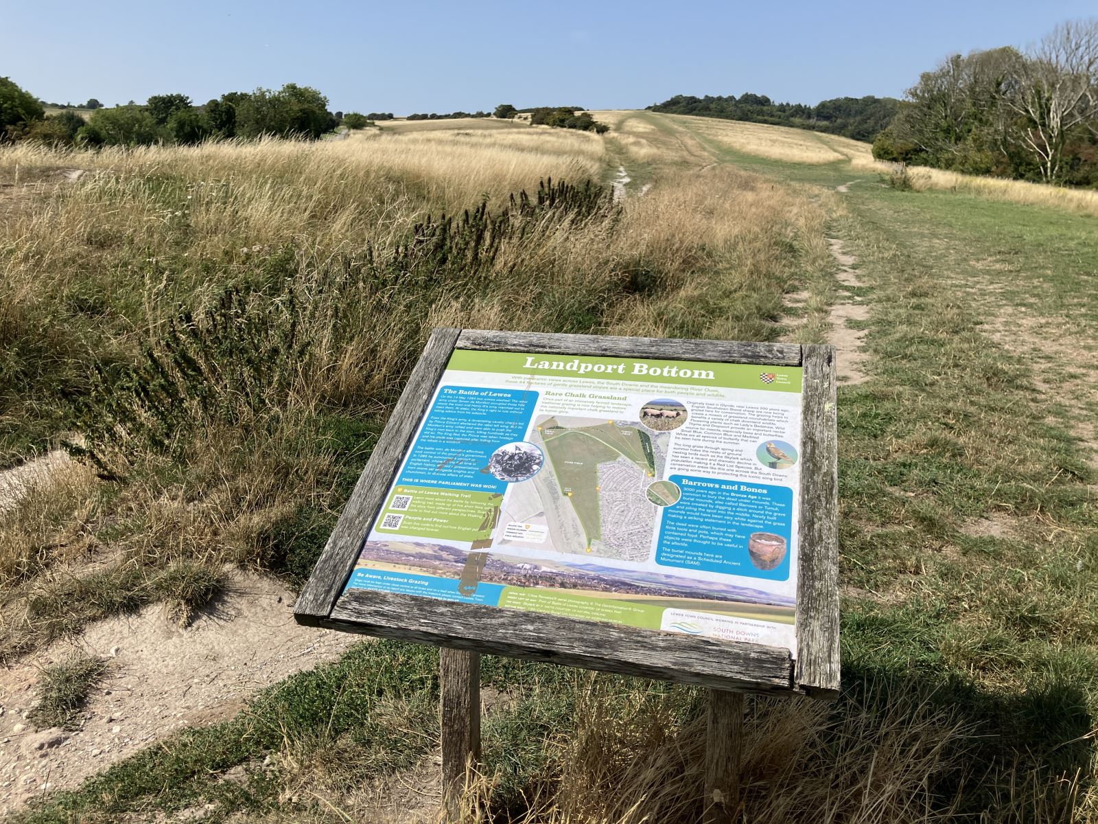 Lewes battlefield