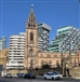 St Nicholas's Church, Liverpool. The church existed at the time of the siege but the present day building had to be substantially rebuilt after bombing during the Second World War.